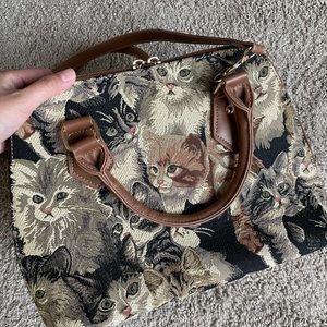 Vintage Cat Purse